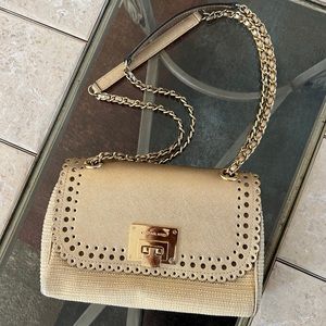 Gold Michael Kors Crossbody/Shoulder Purse